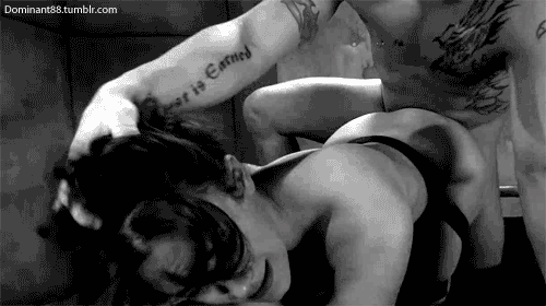 Her first dose of roughness. She will adjust to the man handling and understand that im in control o