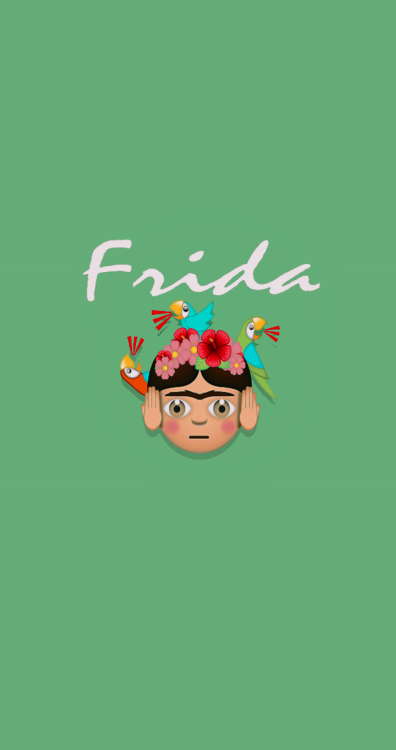 ✔ Frida Kahlo Lockscreen feita por @sitemodelsaesthetic✔ se pegar credite//reblogue✔ não roube//use 