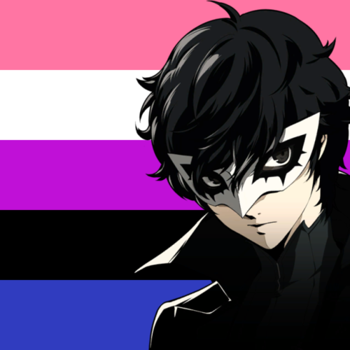 Joker from Persona 5 is genderfluid!