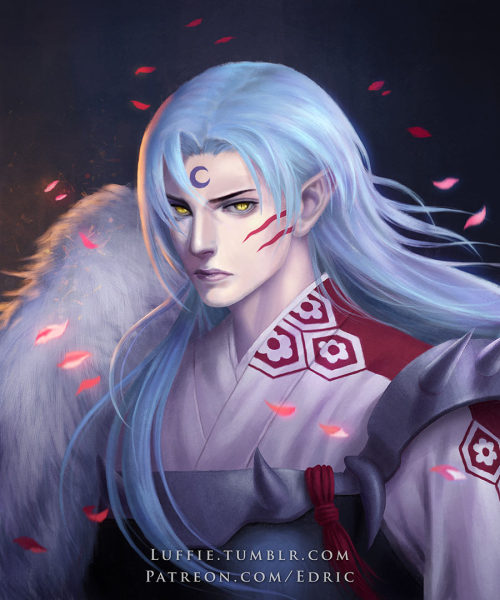 luffie: Sesshōmaru, portrait of a Demon Lord Cool to the max, oh why didn’t I did this ea