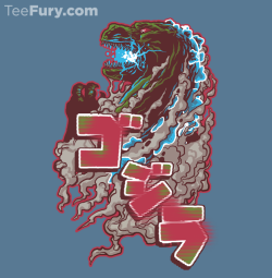 teefury:  Hail the King is available now! Go and get it at TeeFury.com!   Oh gosh, I really don&rsquo;t need any more shirts but its Godzilla&hellip;I might have to get one&hellip;