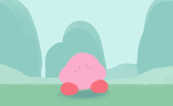 koiiqueen:trying out a little bit of animation again! i find that kirby is a really good, simple way to try things out. he’s actually one of the first things i tried to seriously draw!