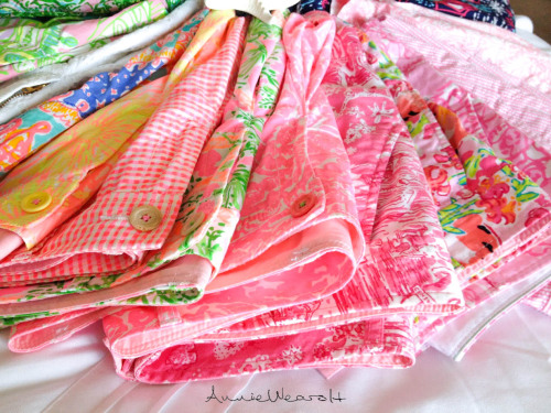 Lilly Puiltzer Shorts Collection. Preppy, summertime fashion. Callahans, buttercup shorts. Lily Puli