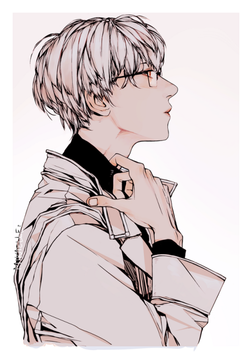 eternalfrowning:Arima request! I wanted it to match my latest drawing of Eto…hehe 