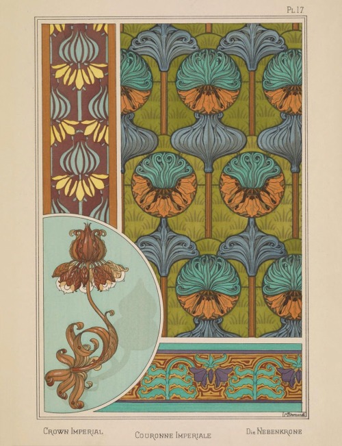 La plante et ses applications ornementales / plants and their application to ornament.1897.Edited by