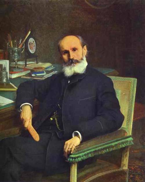 Portrait of Art Critic Pavel Kovalevsky, 1886, Ivan KramskoiMedium: oil,canvas