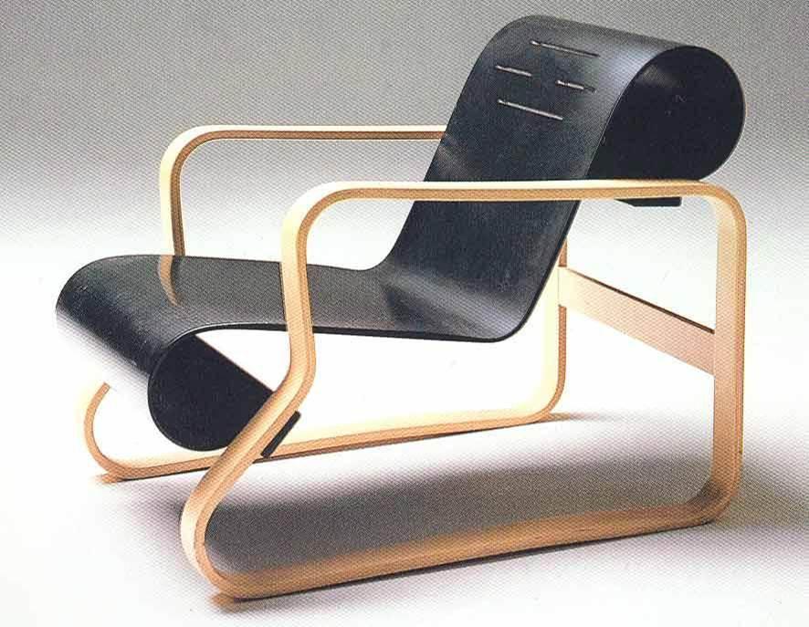centuria:  Alvar Aalto, Paimio Chair, Finland (1931) 