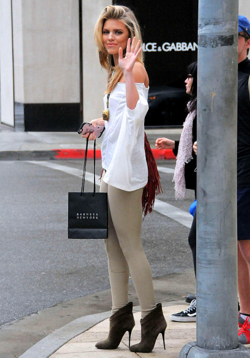 AnnaLynne McCord at Barneys New York in Beverly Hills, 18 February 2016