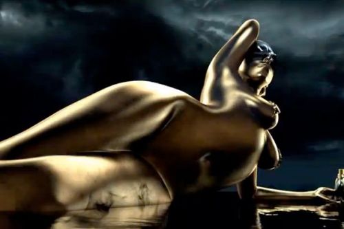 Lady Gaga’s Fame fragrance sexy advert.