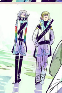 melonnerdpie:au where everything is the same but lalli’s arm warmers are like this Yes