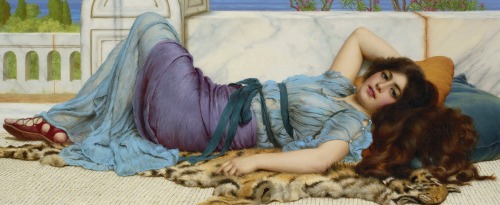 antique-royals:John William Godward (Part 2)  -Part 1-