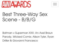 Woohoo!!!! Thank you @avnawards !!!!! by