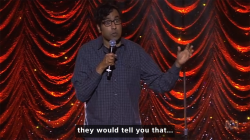 harikondabolu:I said this on Australian television.