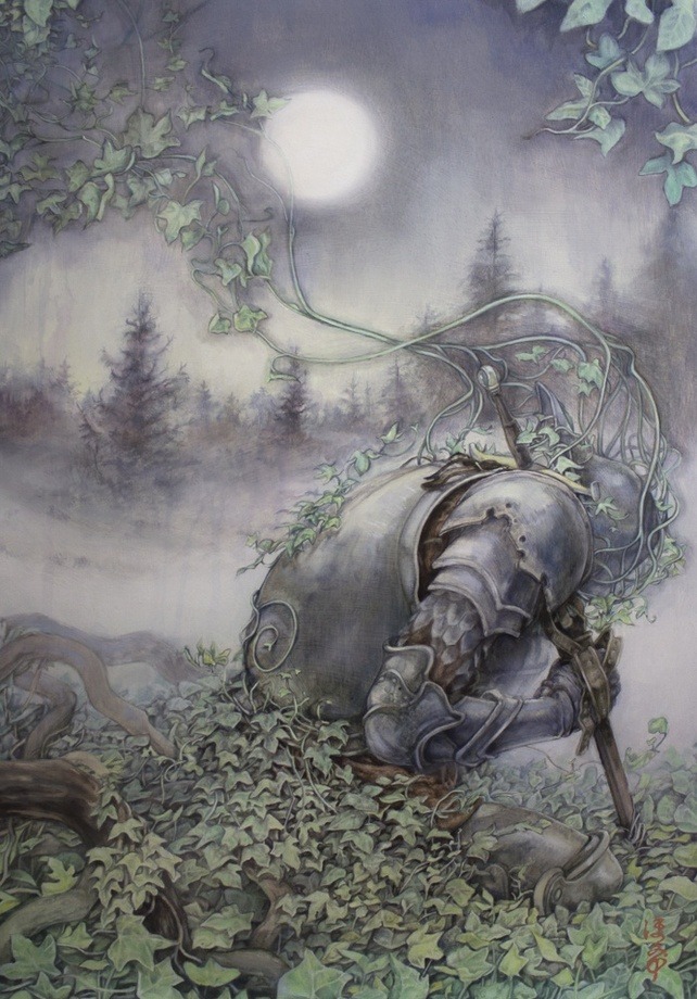 supersonicart:  Hope Doe on INPRNT.The dreamy, haunting paintings of artist Hope