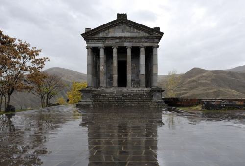 Roman temple at Garni, Armenia