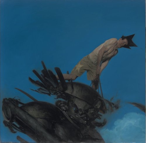 Painting by Phil HaleMore art here.