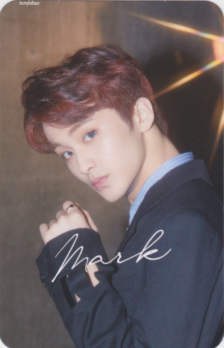 scans for nct. on X: NCT 127 MARK sticky ver photocard scan   / X