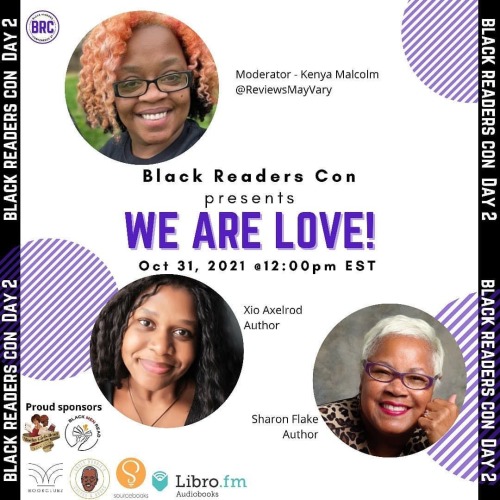 Excited for this! Link in bio. Reposted from @blackreaderscon Question: What is love to you? Introdu