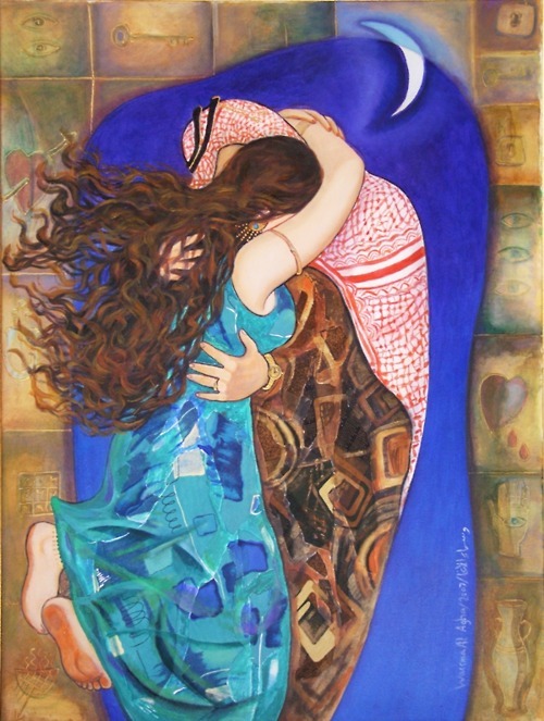 isqineeha:Yearning and Meeting (2007) شوق و لقاء Iraqi Artist WASSMA ALAGHA وسماء الأغاIraqi artist 