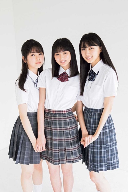 nogizaka46art:  週刊少年マガジン 2019 No.38 part 2/2 遠藤さくら、賀喜遥香、筒井あやめ