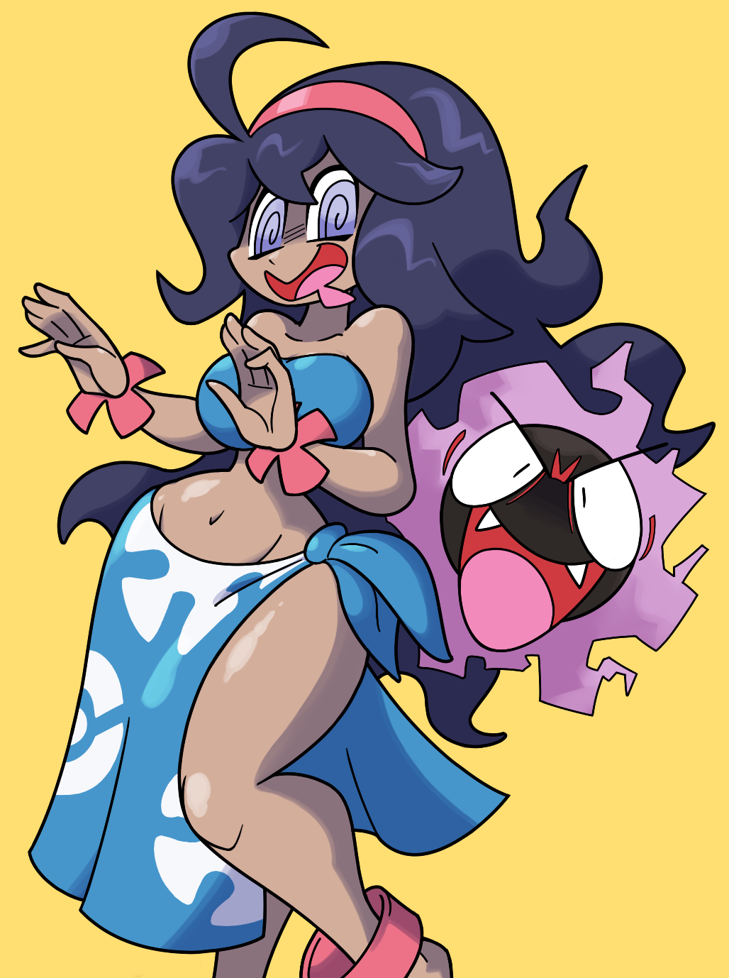 shenanimation:   I drew what Hex Maniacs will prolly look like in Sun &amp; Moon.