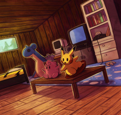 transcendentalisttrainer:  I’ve logged so much time in this game over the course of my life that this feels more like my childhood bedroom than my actual one. 