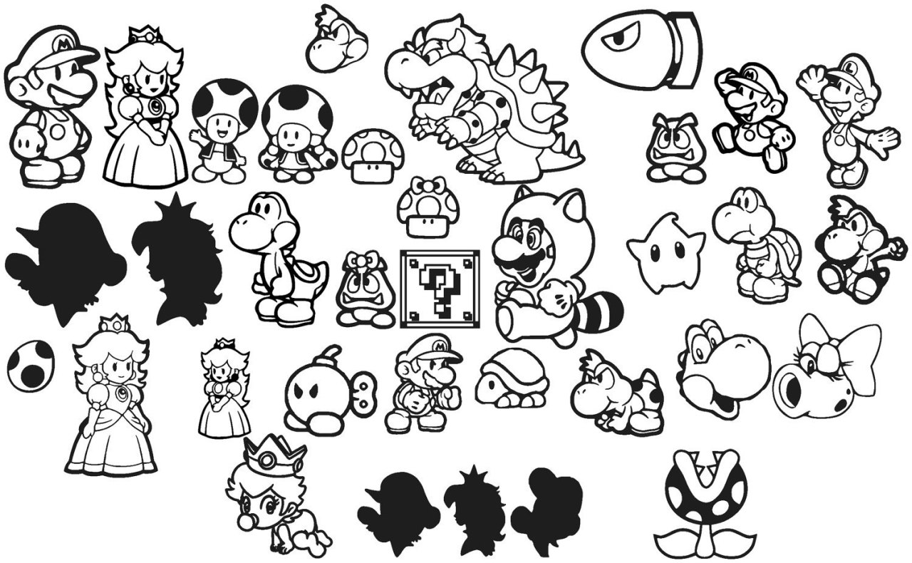 otlgaming:  MARIO FAMILY DECALS FOR YOUR CAR Epic Family Decals (formerly Kelly Creations