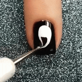 nailpornography:  Drag Marble Ghost