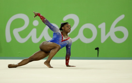 Porn Pics the-movemnt:  Simone Biles becomes the first