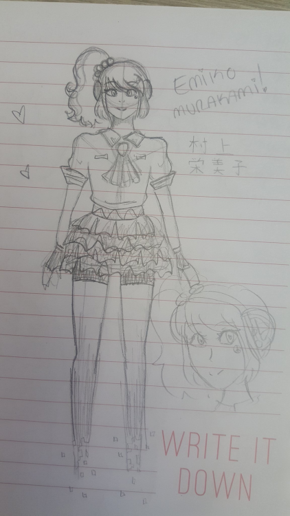 neonkyatt: kdapopstars:redesigning emiko … i want her to be obviously crypton inspired but not jus