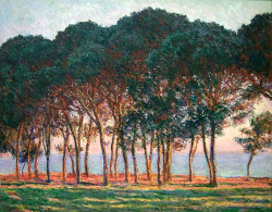 claudemonet-art:Under the Pine Trees at the