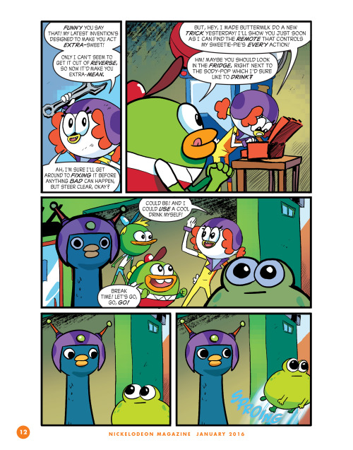 nickanimationstudio: Nick Mag #7 is on sale today! Get rid of those post-holiday blues with new adve