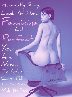 cutebumsissy:  Sissy Perfection!  💜Sissy Captions Daily💜