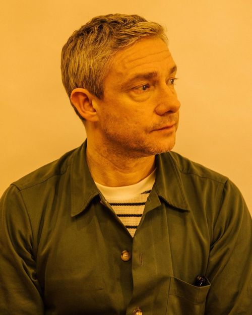Martin Freeman for  The New York Times photographed  by Nathaniel Wood (x)