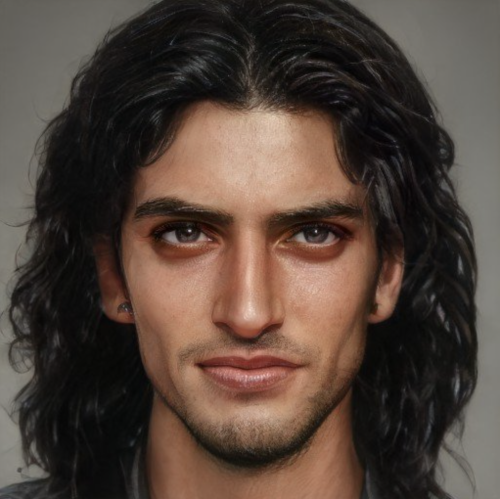 More POTS Era (give Or Take) Tortall Characters Par Moi Using The Artbreeder Software :)