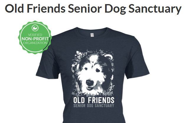 parakavka:  Old Friends Senior Dog Sanctuary is having another shirt fundraiser! 