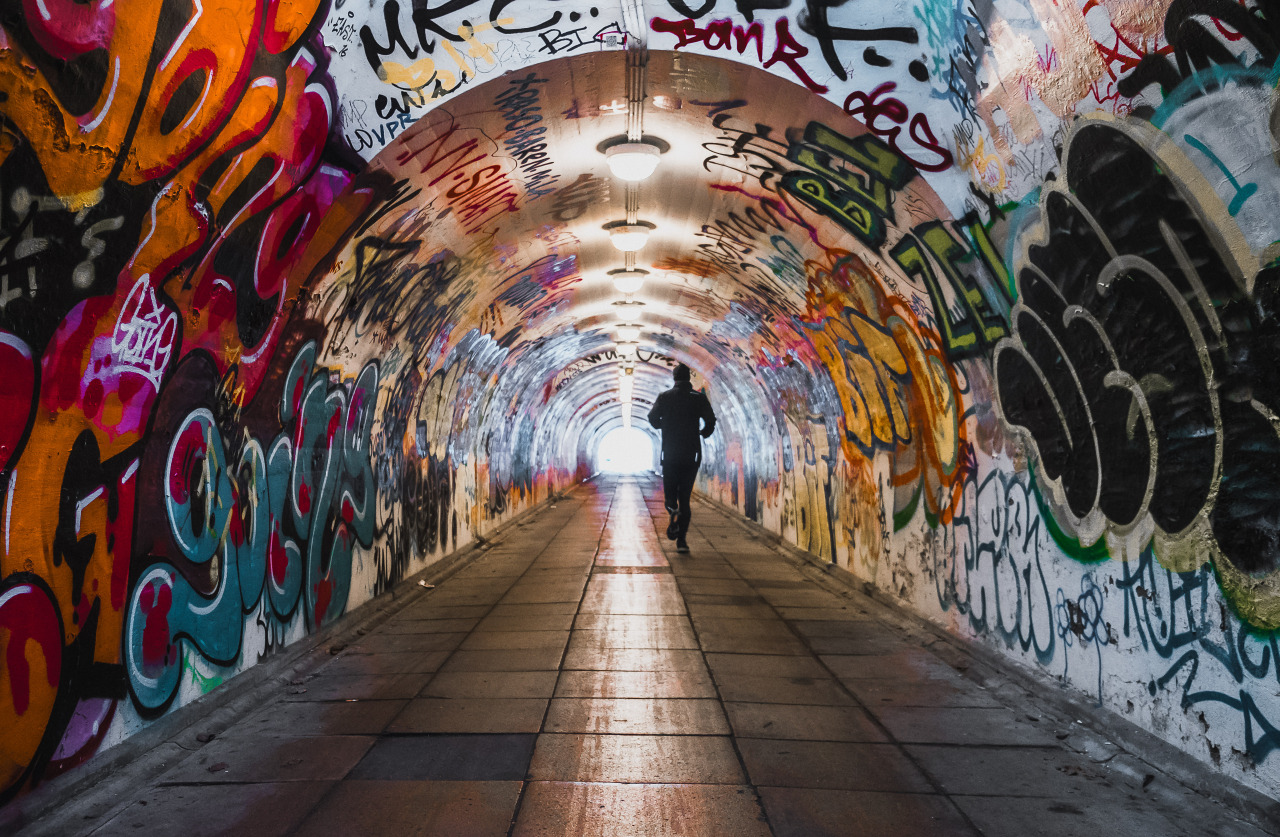 Running in the tunnel