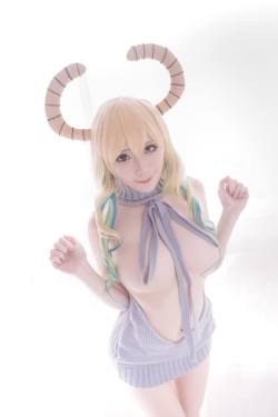 cosplayjapanesegirlsblog: Kobayashi-san-chi no maid dragon - Quetzalcoatl (Sweater) [Kiyo]