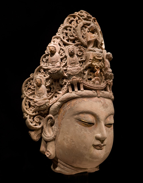 Head of a Bodhisattva, Northern Song Dynasty (960–1127)