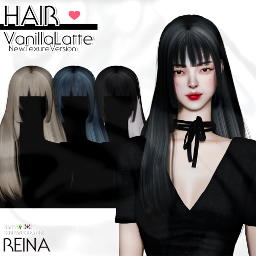 reinasimsstory:REINA_TS4_ 23_VANILLA LATTE NEW TEXTURE VERSION ✔ TERMS OF USE !* New mesh / All LOD*