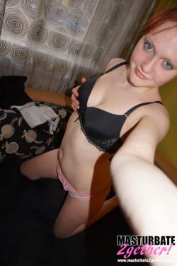 Shaz messaged me and told me that her knickers are so wet right now. See her profile at www.masturbate2gether.com 