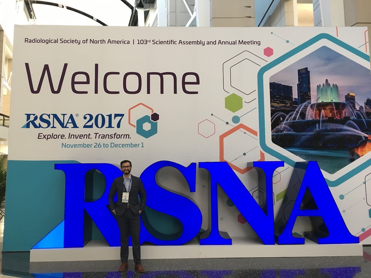 I had a great time presenting my abstracts on minimal compression and angular range in digital breast tomosynthesis at this year’s RSNA. Thanks for all of the feedback and for a great conference!