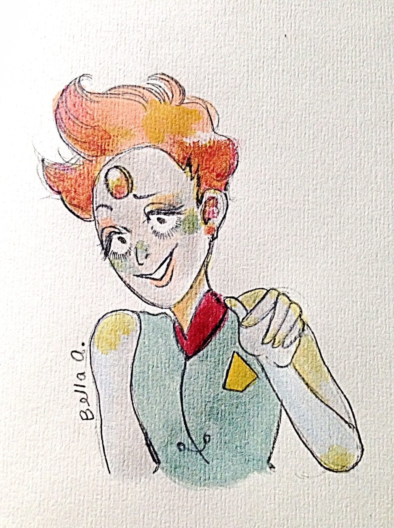 bella-aubrie:  I love Pearl’s pilot design and felt like it was a time to add a