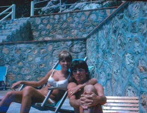 George Harrison And Pattie Boyd On Their Honeymoon In Barbados, 1966. 