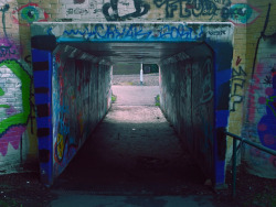 scavengedluxury:  Underpass. Loughborough, February 2017. 