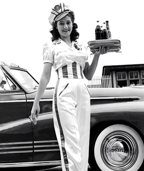 retrogasm:  Here in Michigan we still have quite a few restaurants with car hops…