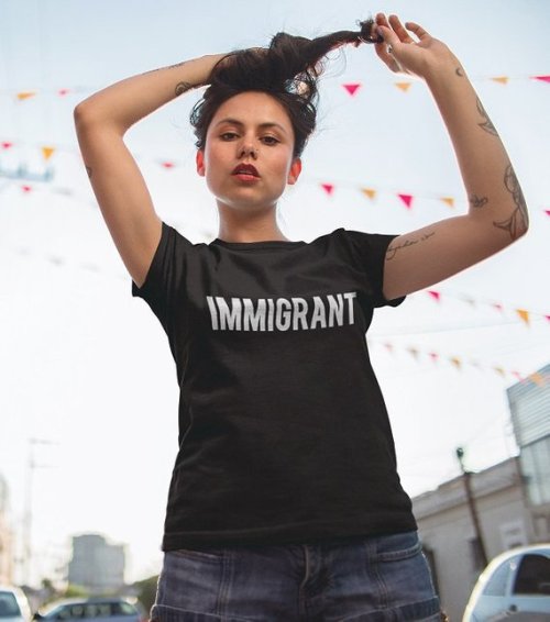 Immigrant T-Shirt //URBANTSHIRTSCOUK