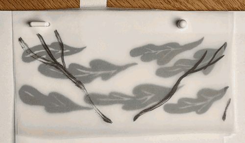 Traditional Animation On Paper And Acetate With Ink And Acrylic.