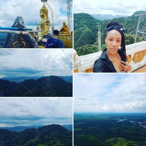 When you hike up to 1237 STEPS to reach the top of a Buddhist...