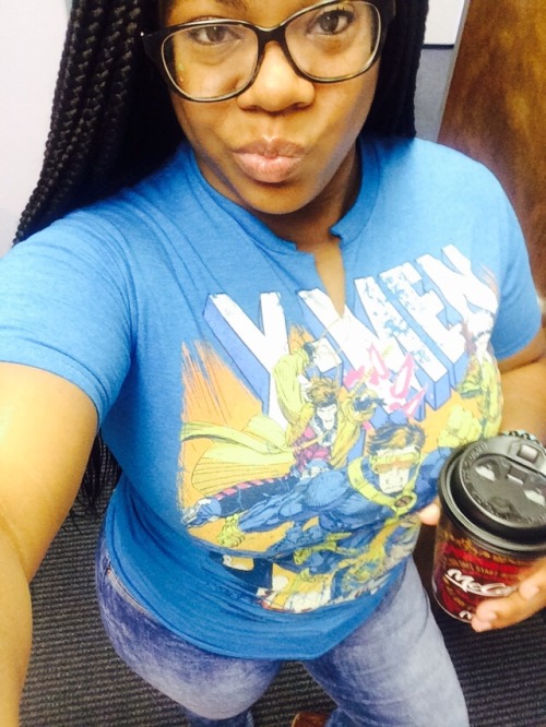 arsenicandgoldlace:  Dork Status today at work. Oh yeah, Happy Friday!!! MMarvel > D.C.